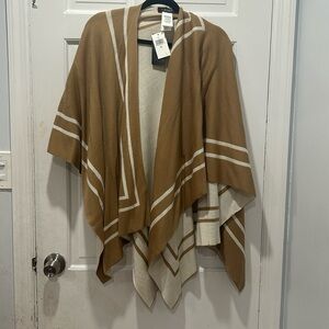 Lauren by Ralph Lauren Reversible Poncho